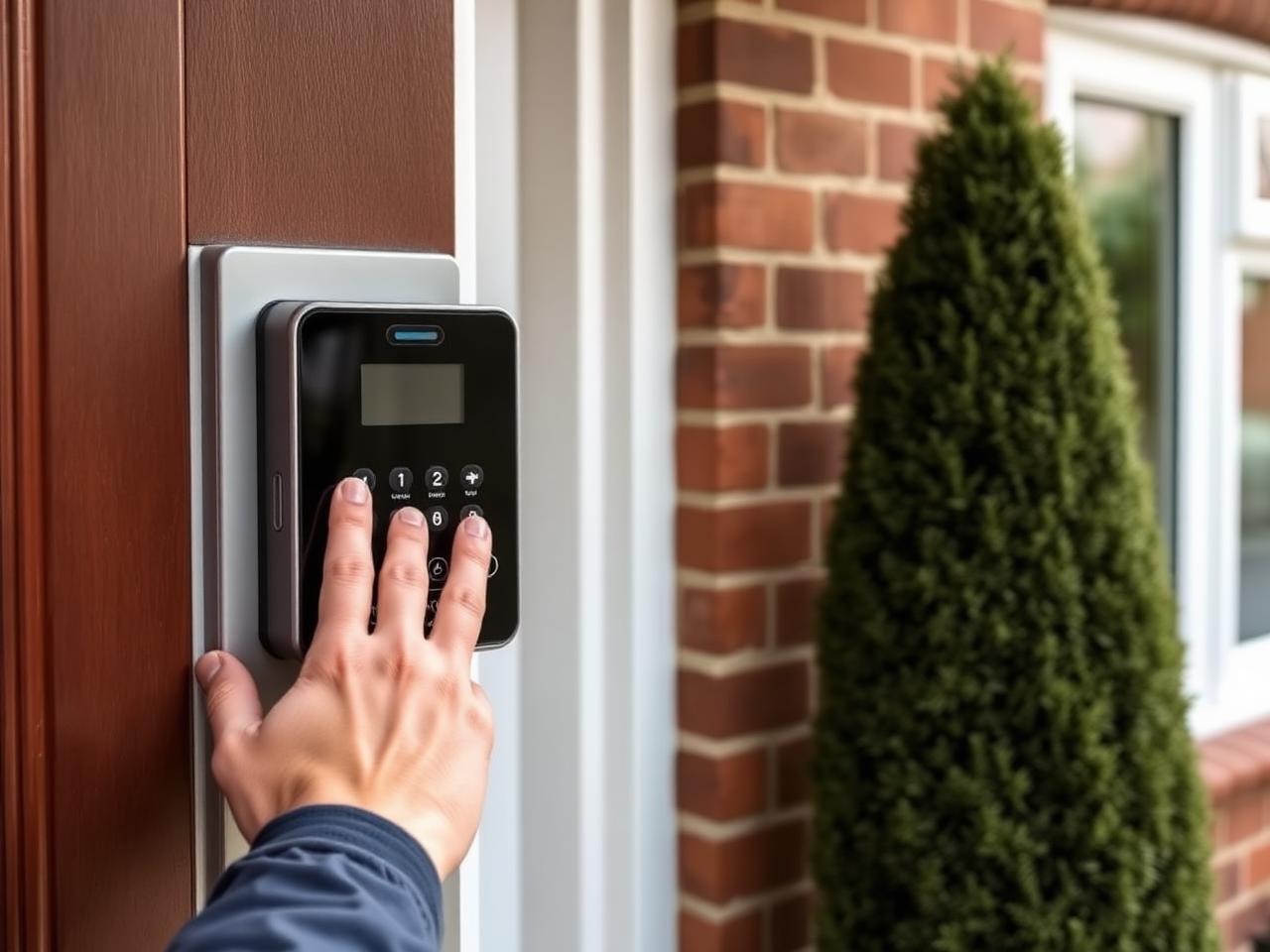 Door Entry & Intercoms engineer on site in Rochester, close to Strood