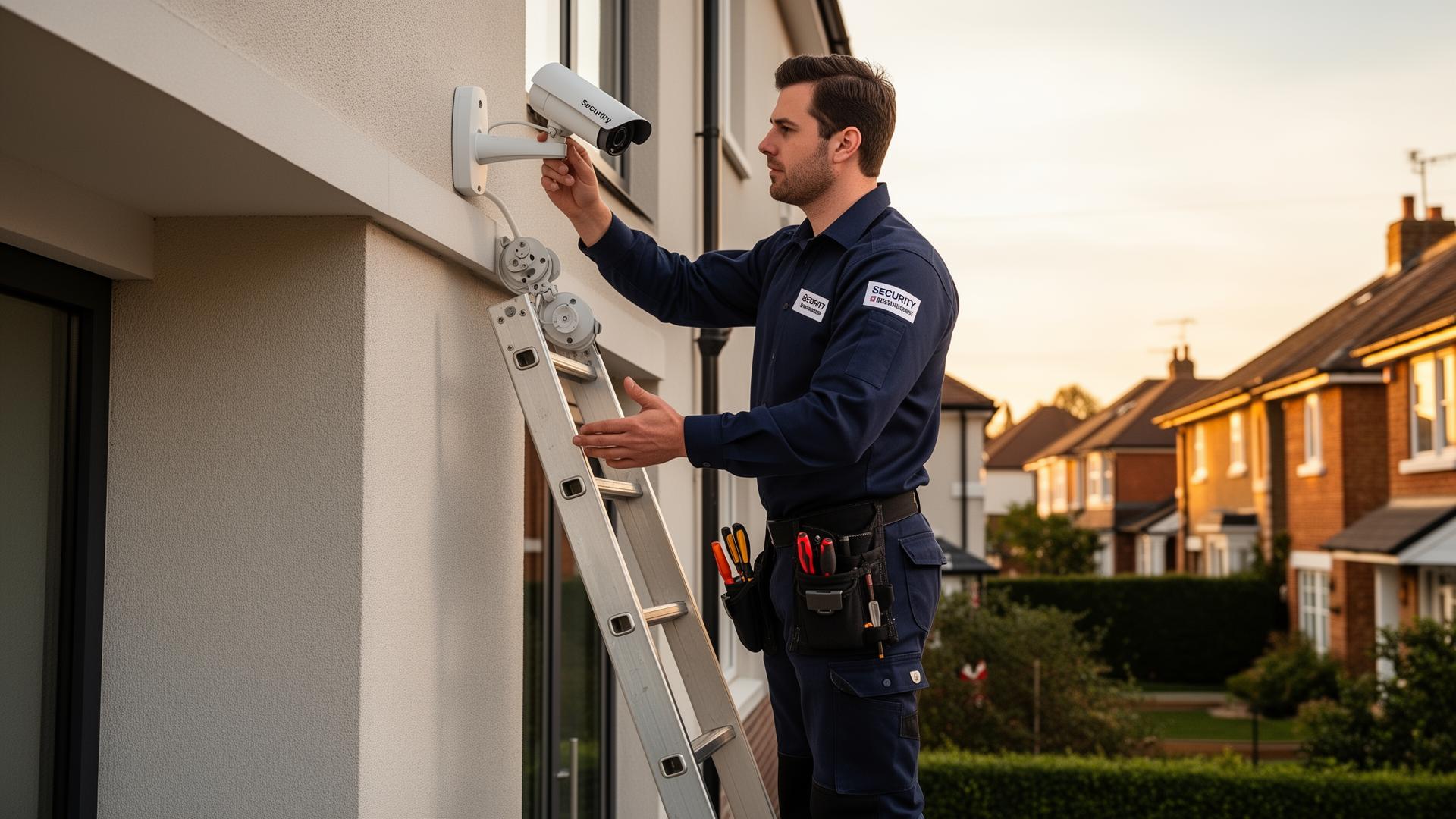 Work in progress: access control in Gillingham, just off the M2